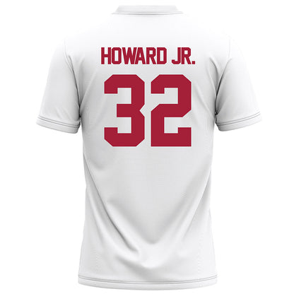 Alabama - NCAA Football : Corey Howard Jr. - White Football Jersey-1
