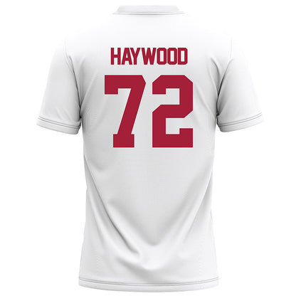 Alabama - NCAA Football : Ty Haywood - White Football Jersey-1