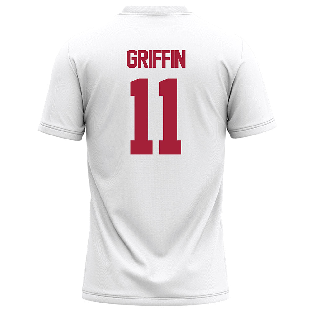 Alabama - NCAA Football : Xavier Griffin - White Football Jersey-1