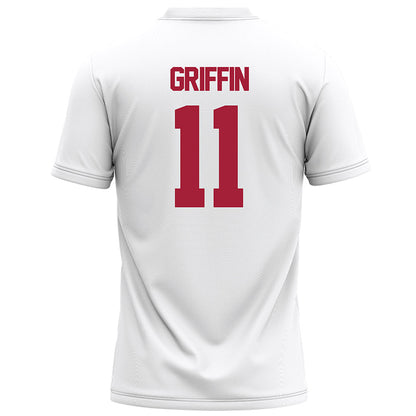 Alabama - NCAA Football : Xavier Griffin - White Football Jersey-1