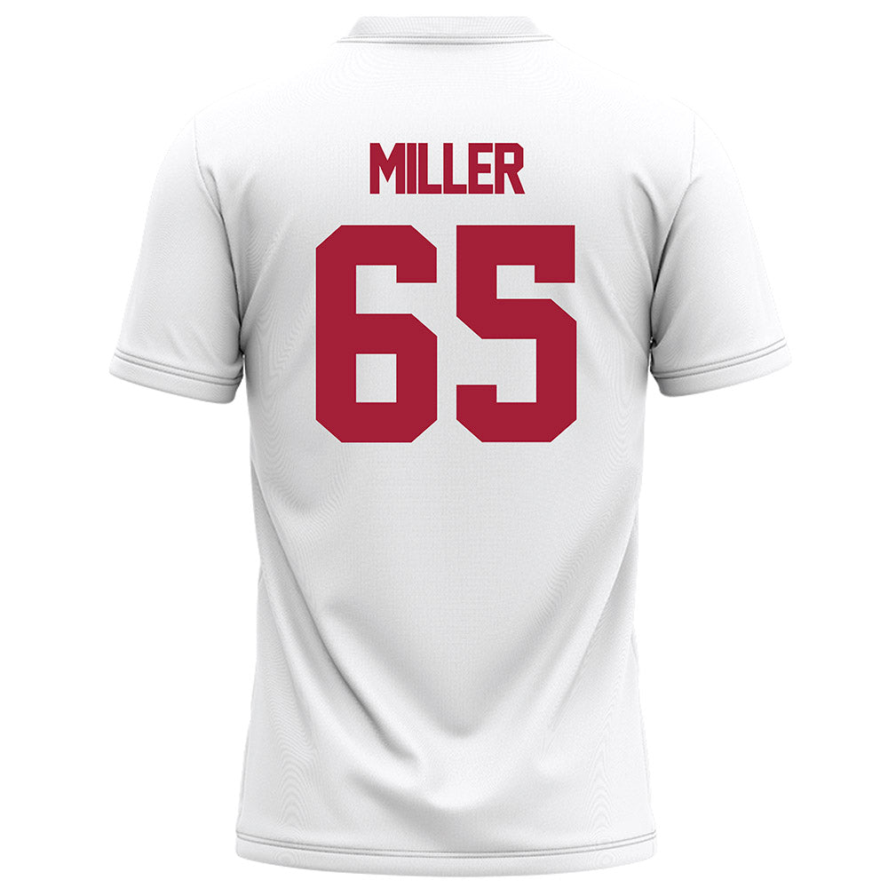 Alabama - NCAA Football : Tyrell Miller - White Football Jersey-1