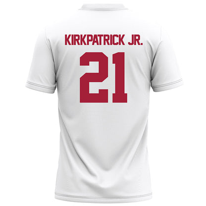 Alabama - NCAA Football : Dre Kirkpatrick Jr. - White Football Jersey-1