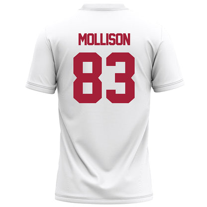 Alabama - NCAA Football : Cooper Mollison - White Football Jersey-1