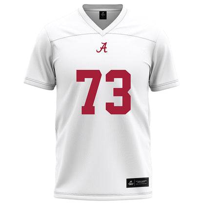 Alabama - NCAA Football : Chris Booker - White Football Jersey-0