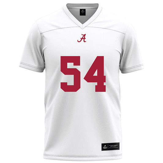 Alabama - NCAA Football : Jayvin James - White Football Jersey-0