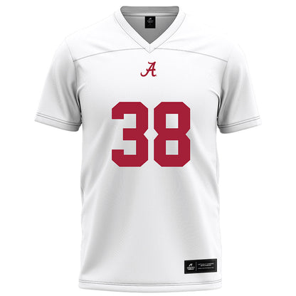 Alabama - NCAA Football : Brody Mccutcheon - White Football Jersey-0