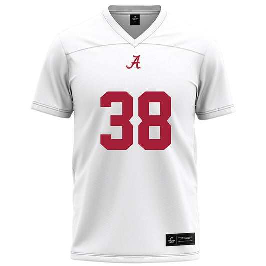 Alabama - NCAA Football : Brody Mccutcheon - White Football Jersey-0