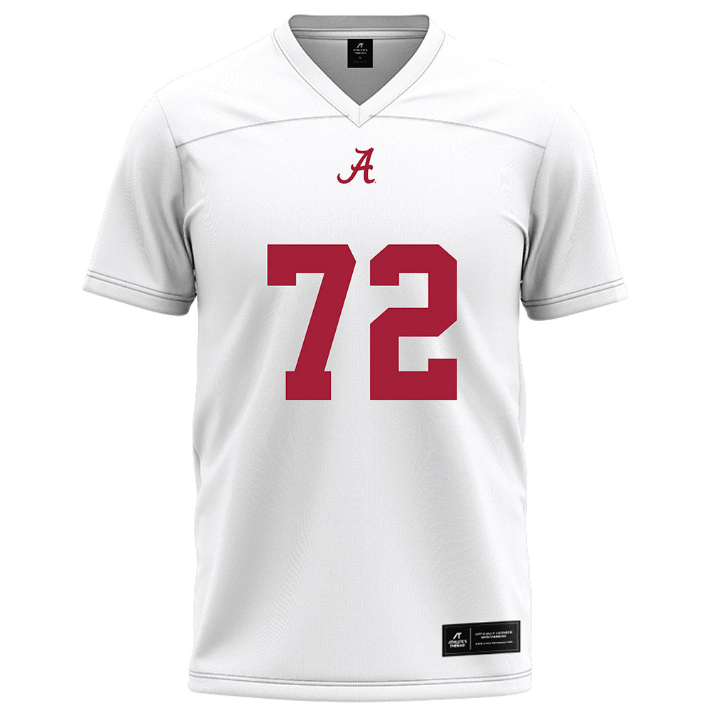 Alabama - NCAA Football : Ty Haywood - White Football Jersey-0