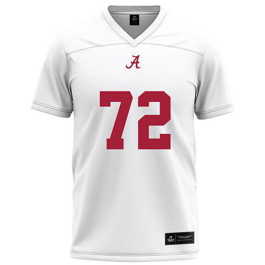 Alabama - NCAA Football : Ty Haywood - White Football Jersey-0