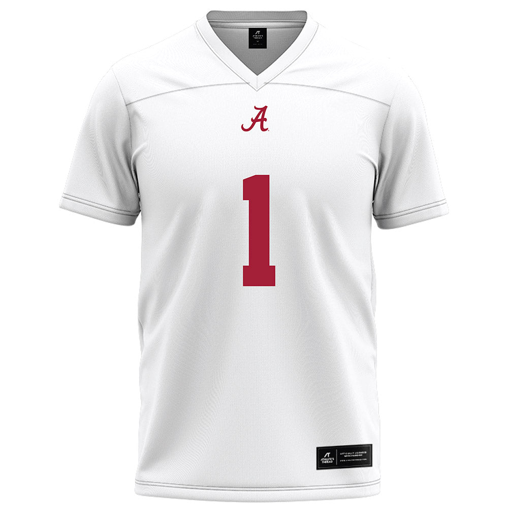 Alabama - NCAA Football : Ryan Coleman-Williams - White Football Jersey-0