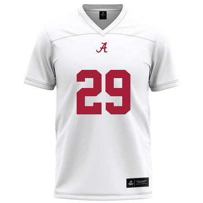 Alabama - NCAA Football : Nick Sherman - White Football Jersey-0
