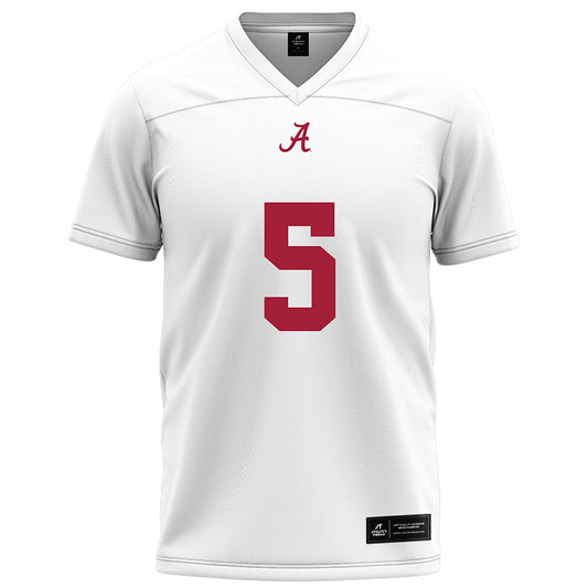 Alabama - NCAA Football : Noah Rogers - White Football Jersey-0