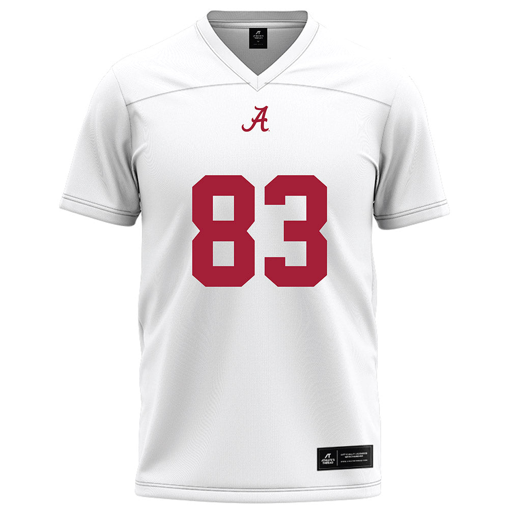 Alabama - NCAA Football : Warner Ross - White Football Jersey-0