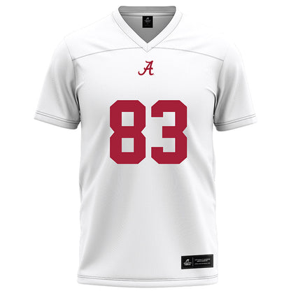 Alabama - NCAA Football : Warner Ross - White Football Jersey-0