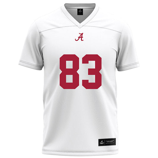 Alabama - NCAA Football : Warner Ross - White Football Jersey-0
