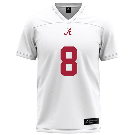 Alabama - NCAA Football : Cederian Morgan - White Football Jersey-0