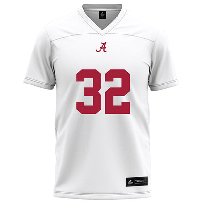 Alabama - NCAA Football : Corey Howard Jr. - White Football Jersey-0