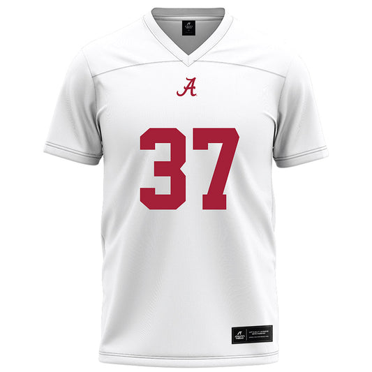 Alabama - NCAA Football : Tyler Henderson - White Football Jersey-0