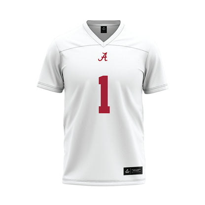 Alabama - NCAA Football : Ryan Coleman-Williams - White Football Jersey-0