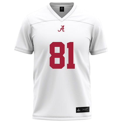 Alabama - Football Alumni : Keith Brown - White Football Jersey