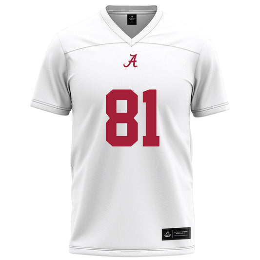 Alabama - Football Alumni : Keith Brown - White Football Jersey