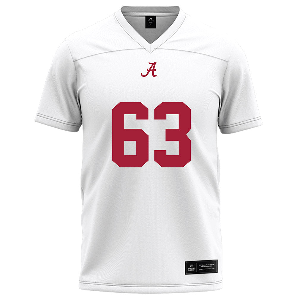 Alabama - NCAA Football : Bryson Cooley - White Football Jersey-0