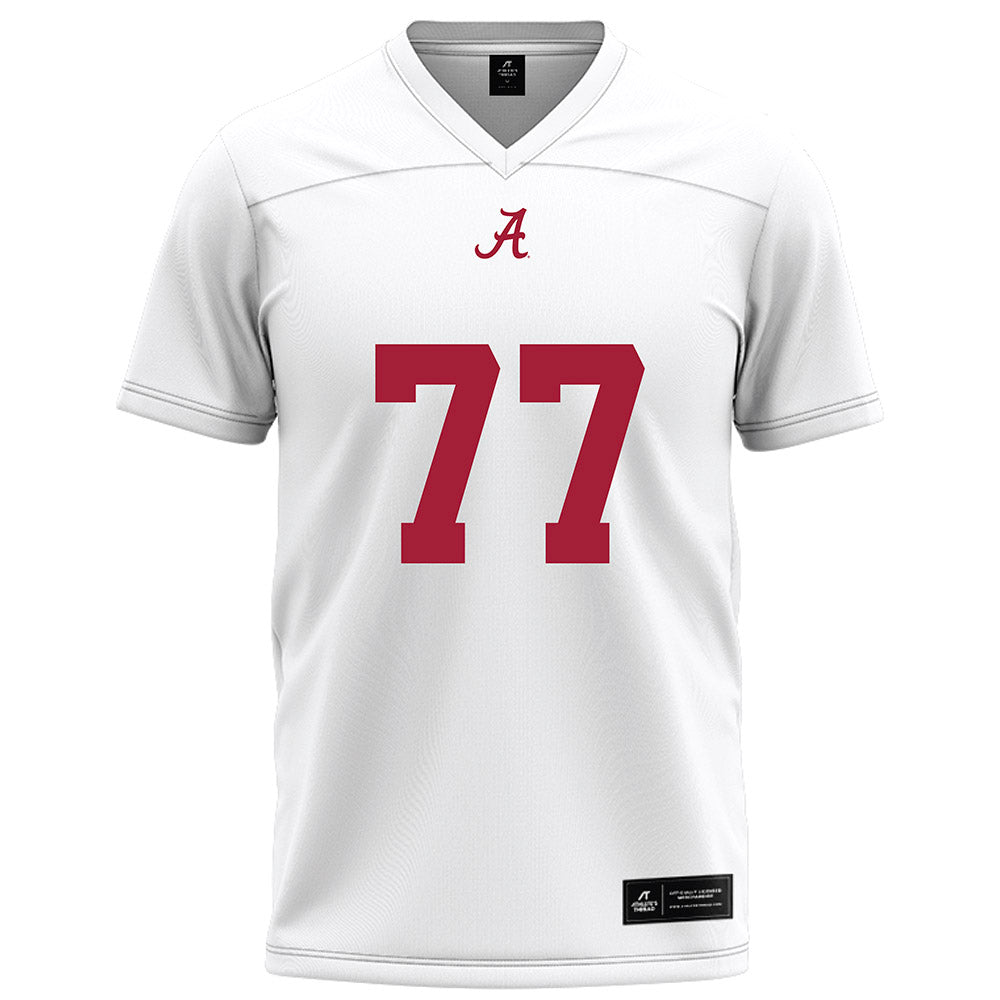 Alabama - NCAA Football : Jackson Lloyd - White Football Jersey-0