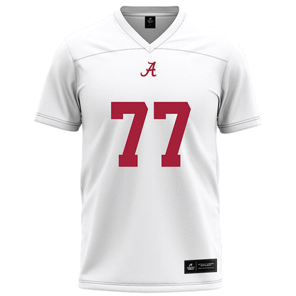 Alabama - NCAA Football : Jackson Lloyd - White Football Jersey-0