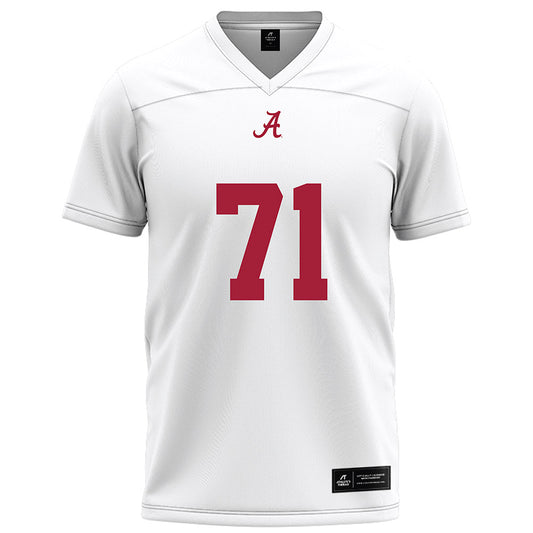 Alabama - NCAA Football : Nick Brooks - White Football Jersey-0