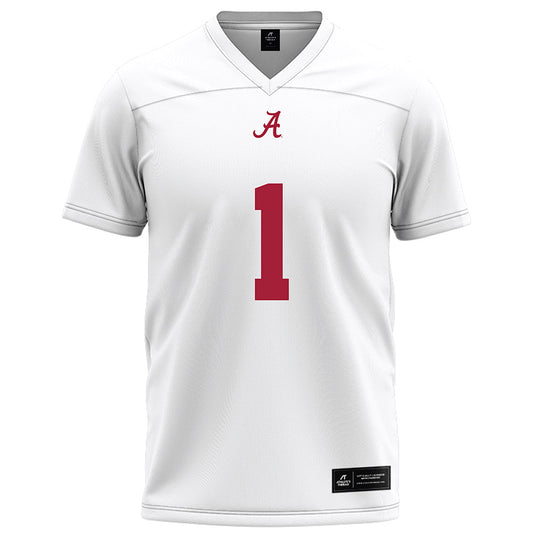 Alabama - NCAA Football : Ryan Coleman-Williams - White Football Jersey-0