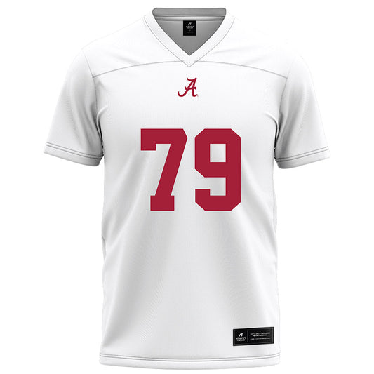 Alabama - NCAA Football : Kaden Strayhorn - White Football Jersey-0