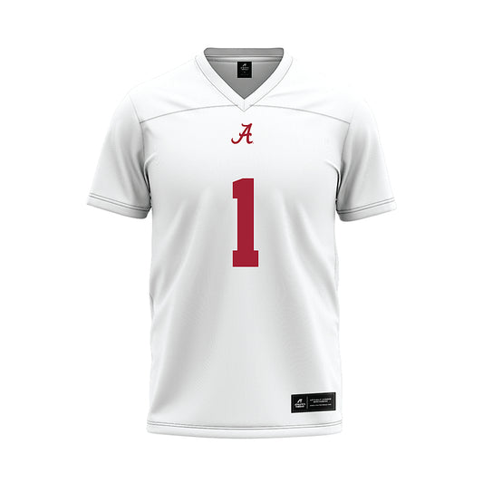 Alabama - NCAA Football : Ryan Coleman-Williams - White Football Jersey-0