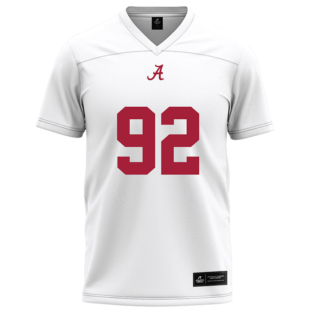 Alabama - NCAA Football : Jeremiah Beaman - White Football Jersey-0