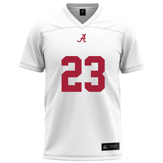 Alabama - NCAA Football : MJ Chirgwin - White Football Jersey-0