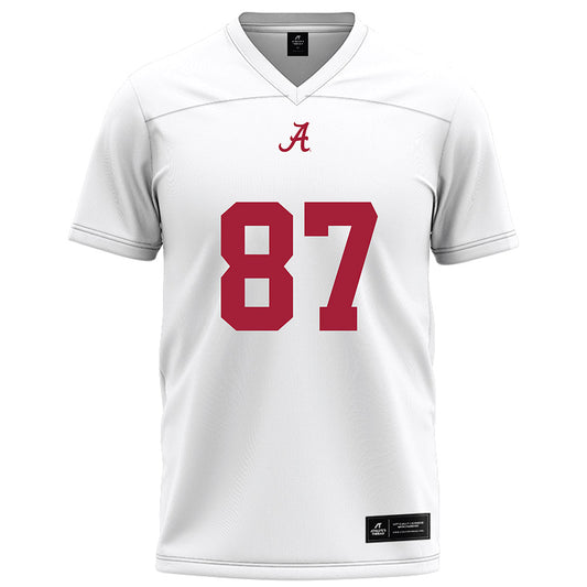 Alabama - NCAA Football : Danny Lewis Jr. - White Football Jersey-0