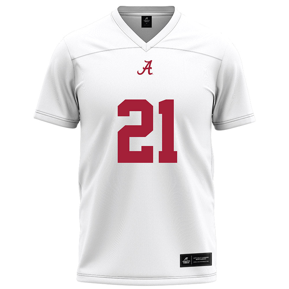 Alabama - NCAA Football : Dre Kirkpatrick Jr. - White Football Jersey-0