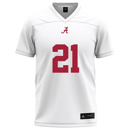 Alabama - NCAA Football : Dre Kirkpatrick Jr. - White Football Jersey-0