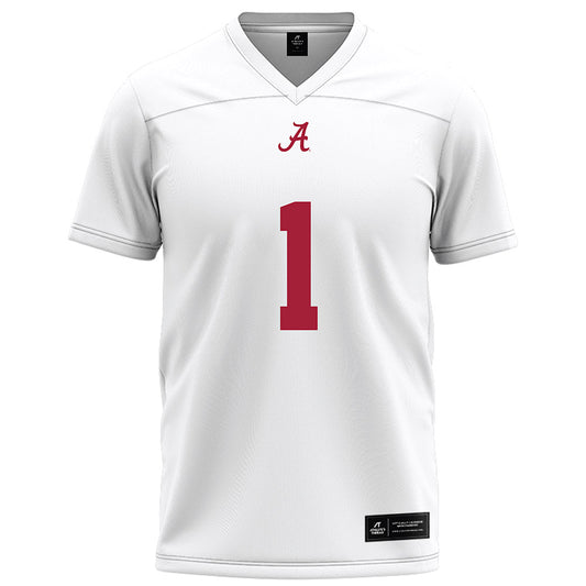 Alabama - NCAA Football : Ryan Coleman-Williams - White Football Jersey-0