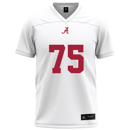 Alabama - NCAA Football : Ethan Fields - White Football Jersey-0