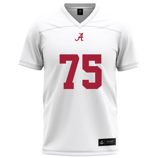 Alabama - NCAA Football : Ethan Fields - White Football Jersey-0