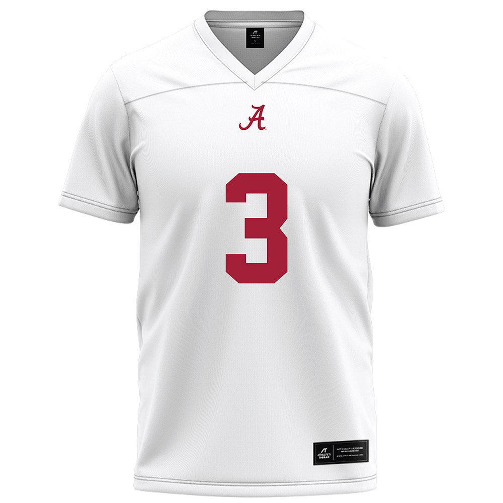Alabama - NCAA Football : Keon Sabb - White Football Jersey-0