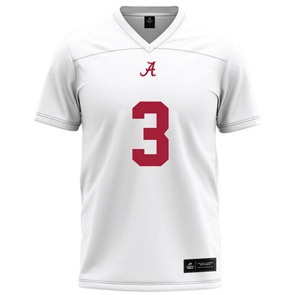 Alabama - NCAA Football : Lotzeir Brooks - White Football Jersey-0