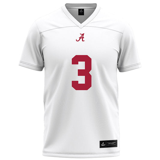 Alabama - NCAA Football : Lotzeir Brooks - White Football Jersey-0