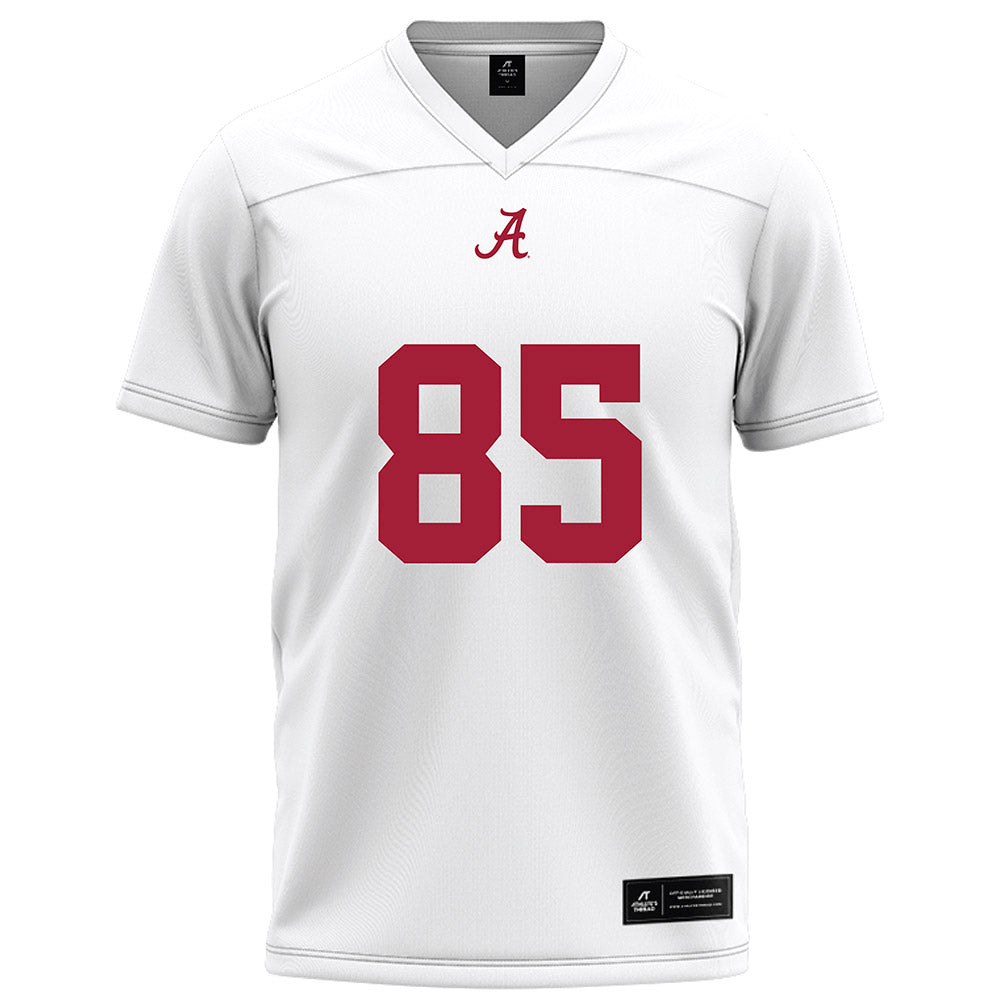 Alabama - NCAA Football : Jack Sammarco - White Football Jersey-0