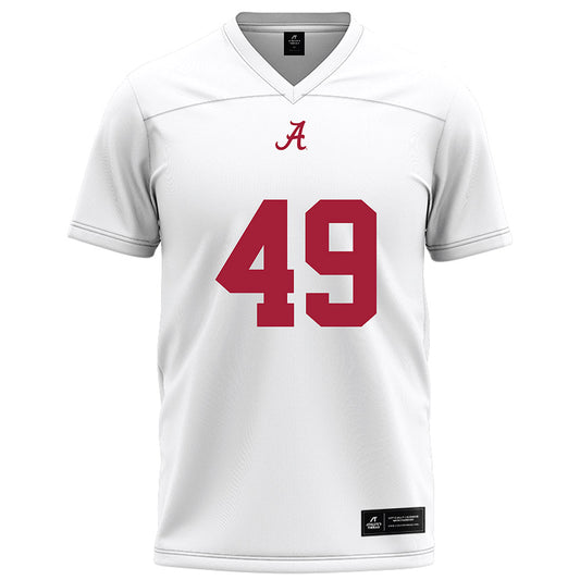 Alabama - NCAA Football : Conner Warhurst - White Football Jersey-0
