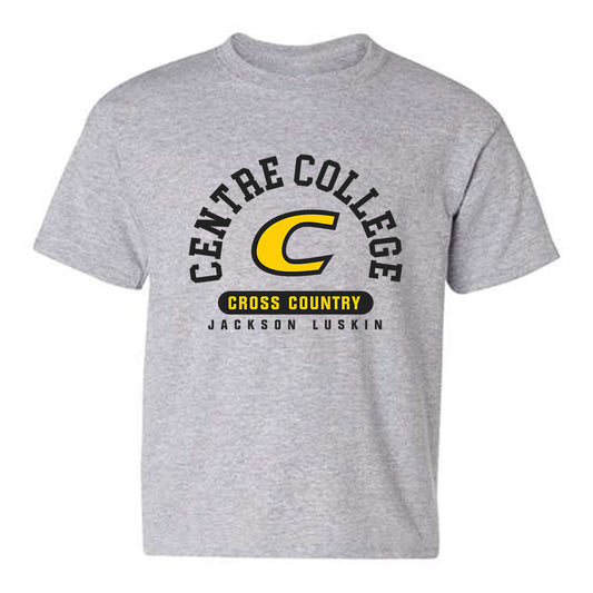 Centre College - NCAA Men's Cross Country : Jackson Luskin - Classic Fashion Shersey Youth T-Shirt-0