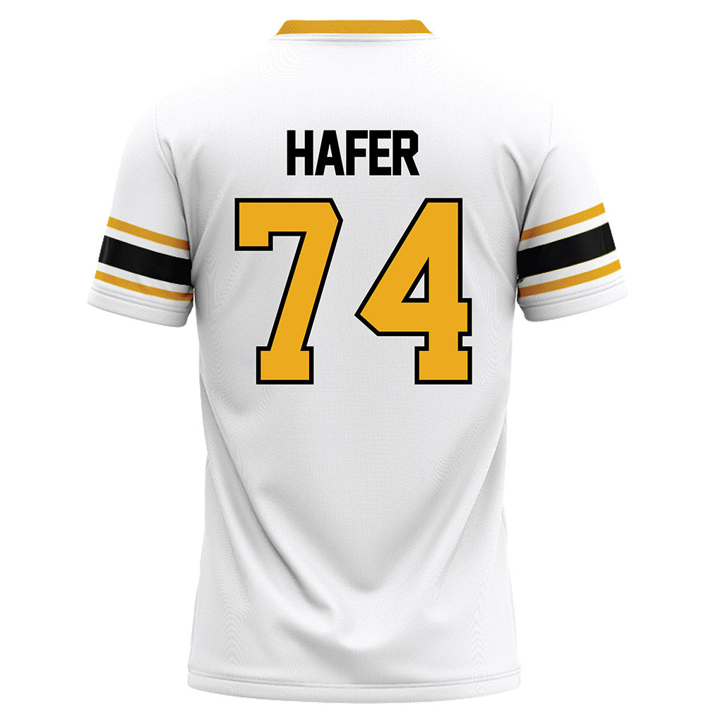 Missouri - NCAA Football : Whit Hafer - White Football Jersey-1