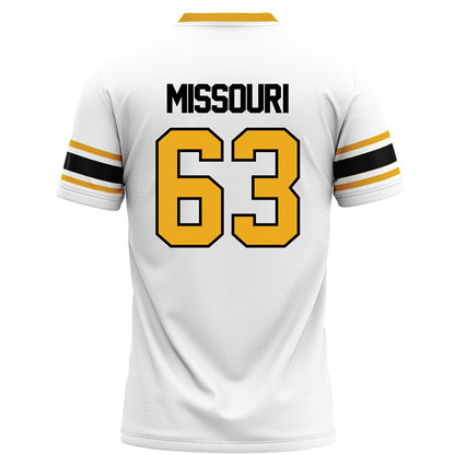 Missouri - NCAA Football : Chace Missouri - White Football Jersey-1