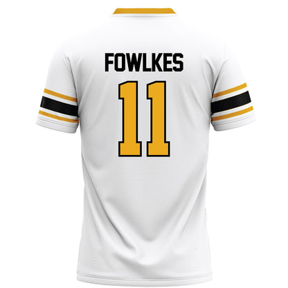 Missouri - NCAA Football : DaMarion Fowlkes - White Football Jersey-1