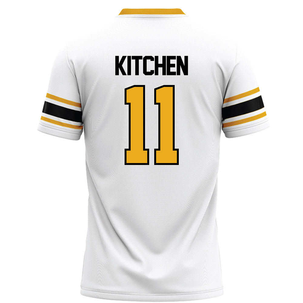 Missouri - NCAA Football : Langden Kitchen - White Football Jersey-1